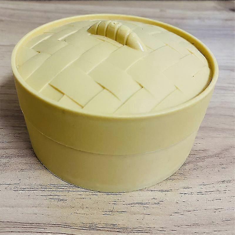 Dumpling Stress Relief Toy, Squishy Stuffed Bun Squeezing Ball for Sensory Decompression