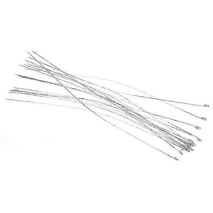 Craft Thread 20Pcs Steel Wire Threading Bendable Haberdashery Skeleton Material Needle Short Thread