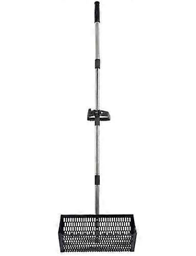 Sand Flea Rake Commercial Quality with Ergonomic Handle and Shark Teeth for Collecting Fleas and Shells