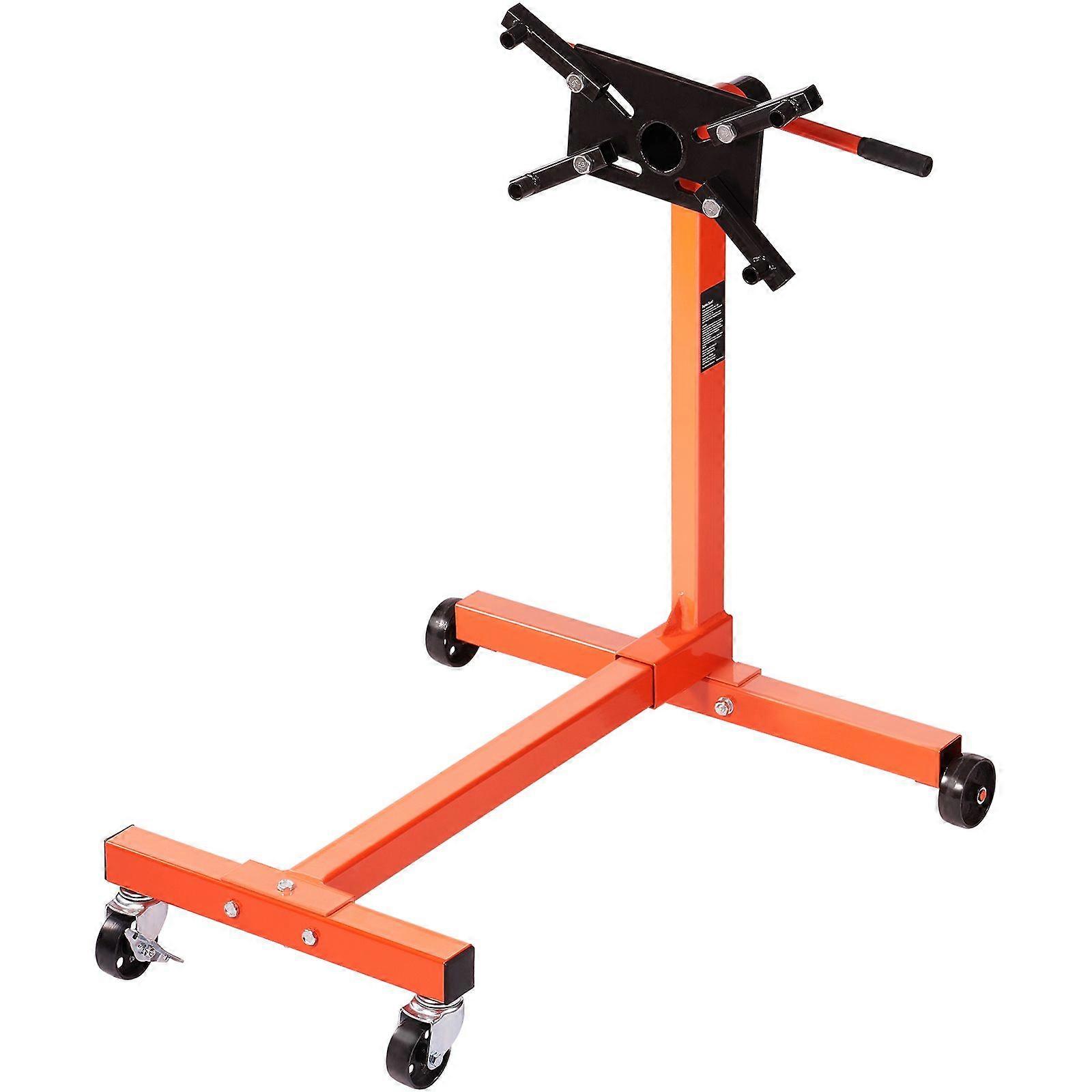 Engine Stand, 750 lbs  Rotating Engine Motor Stand  4-Casterfor Vehicle Maintenance, Auto Repair