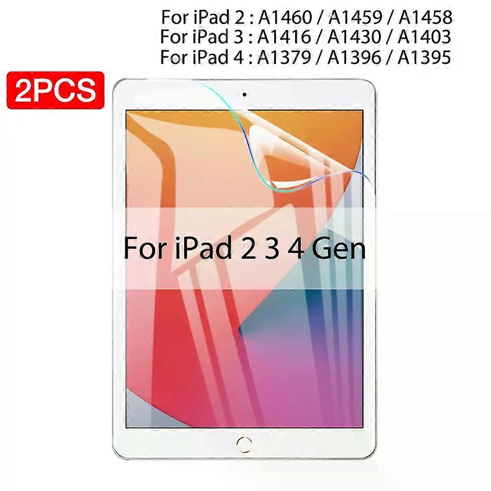 Ipad Pro 11 12.9 Air 4 5 13 2024 Ipad Mini 6 2 3 10.2 9.7 2021 9 Genration Not Glass用電子2PCSヒドロゲルフィルム
