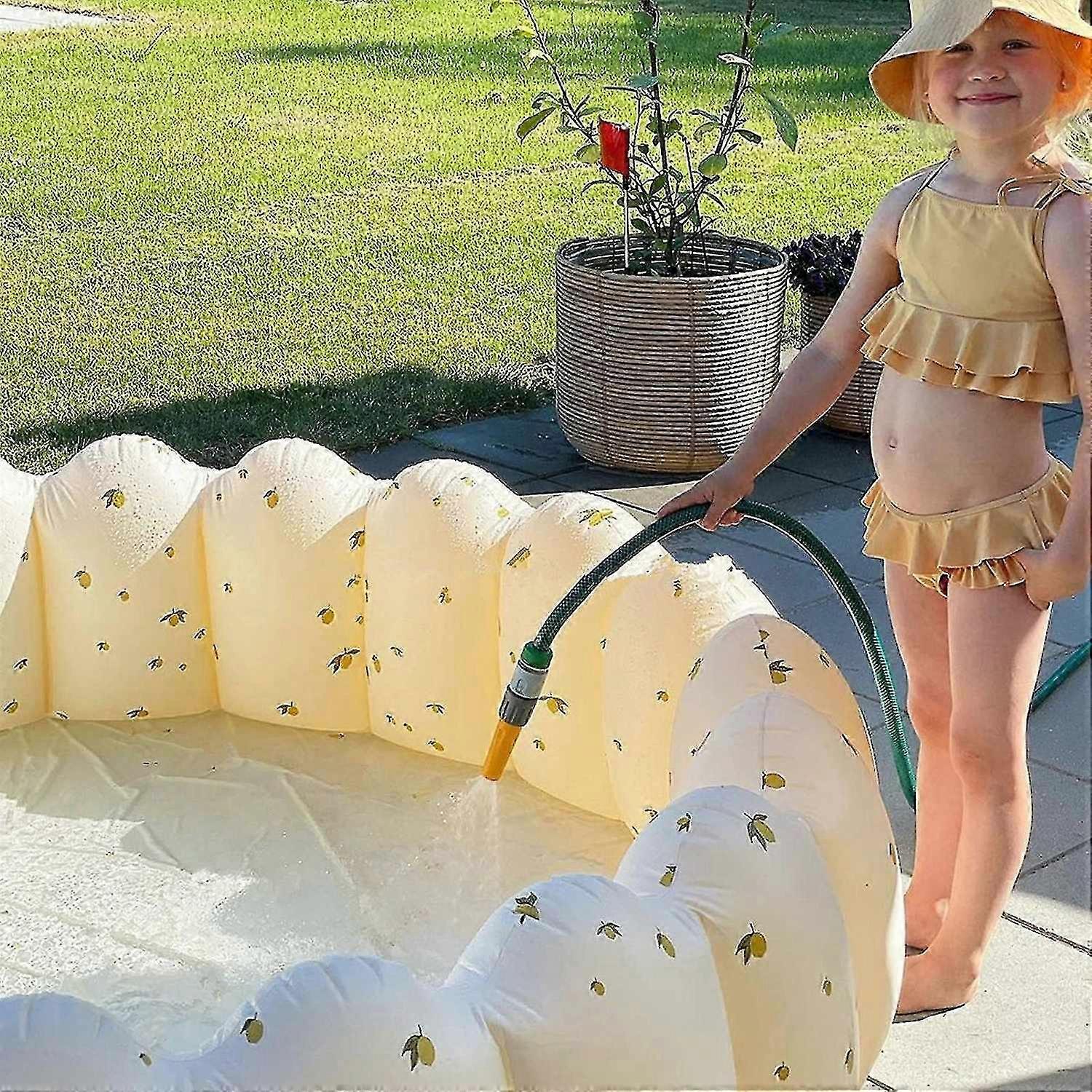 Inflatable Children's Swimming Pool Play Water ,parent-child Interactive Bathing Pool