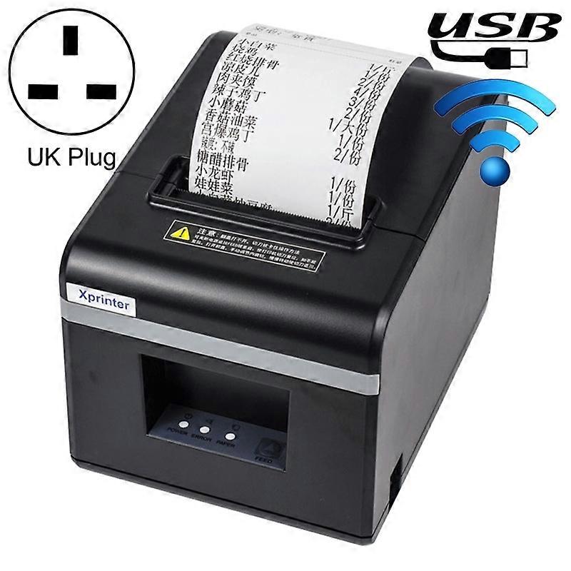 XP-N160II USB+WIFI 80mm Automatic Thermal Printer, EU Plug