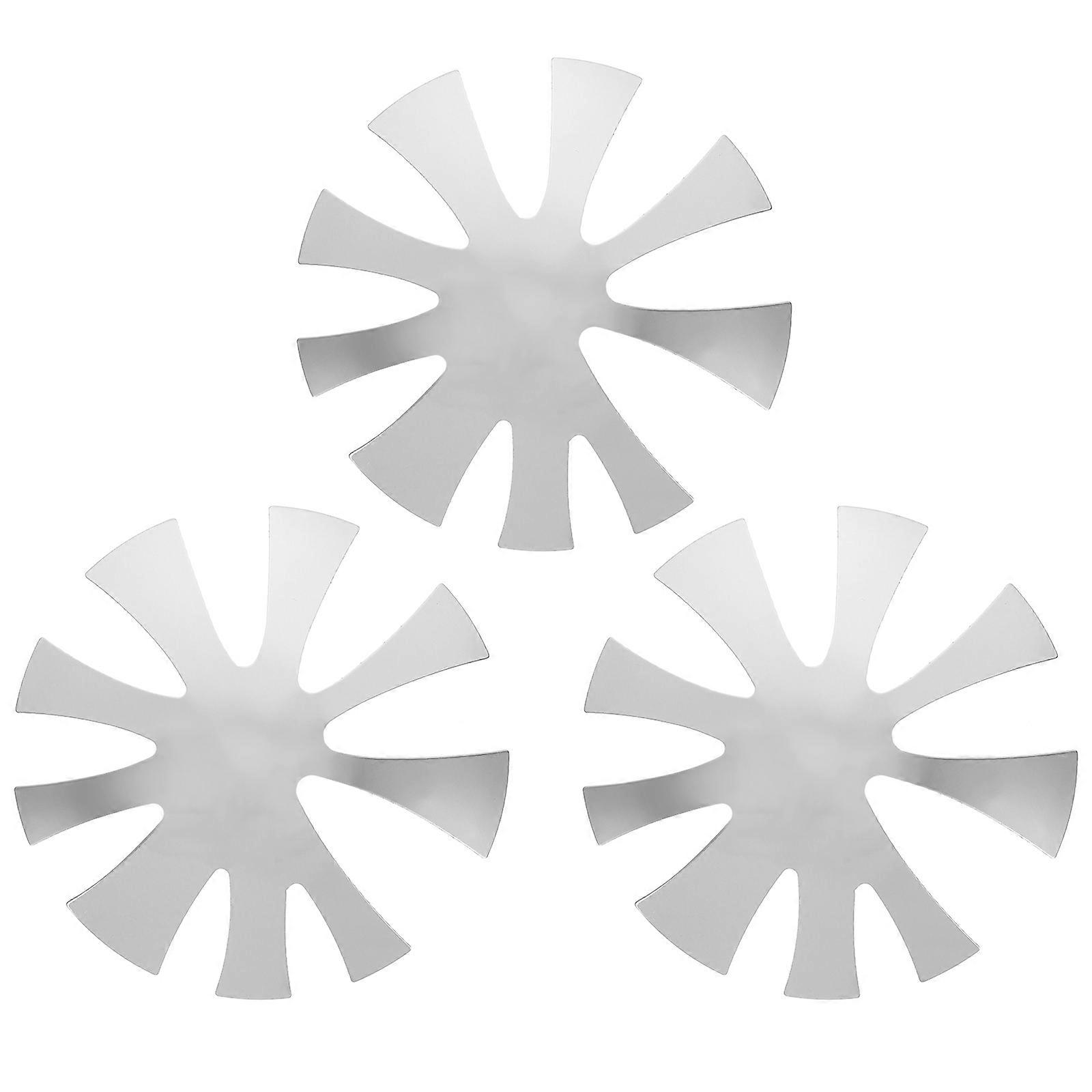 3pcs Nail Art Templates French Manicure Molds for Professional Shaping and Design Suitable for Beginners and Experts