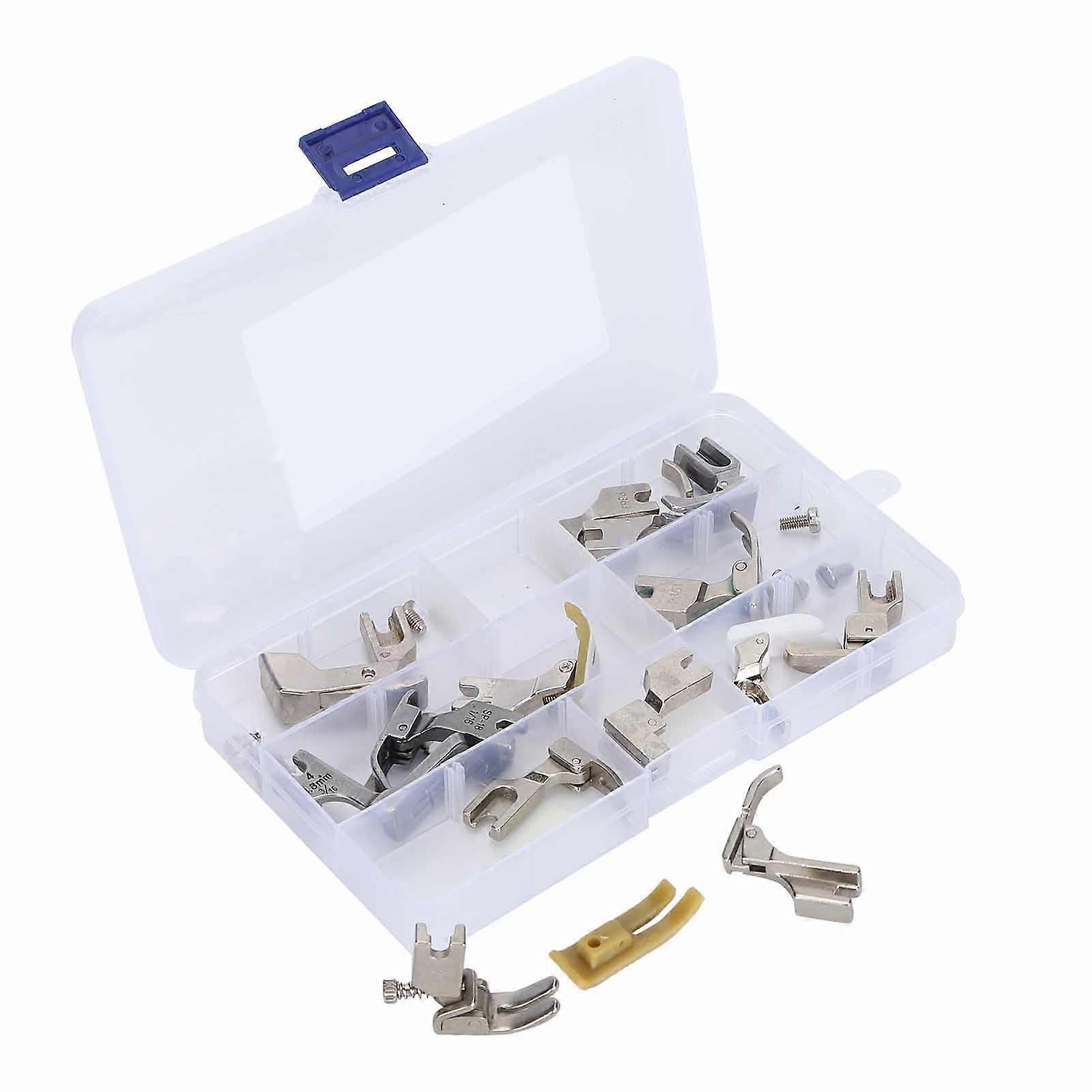 Presser Foot MultiFunctional Lockstitch Sewing Machine Accessories Replacement with Screws