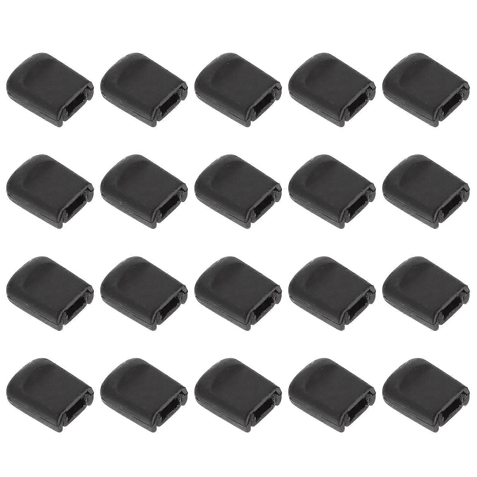Drawstring Clip Plastic String Buckle Crafting Projects Men And Women 20Pack