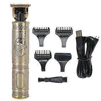 Haarschneider USB Modischer Vintage Elektrischer Haarschneider Haarschneider für den Heimsalon (T5 Plug In USB)YMMR)