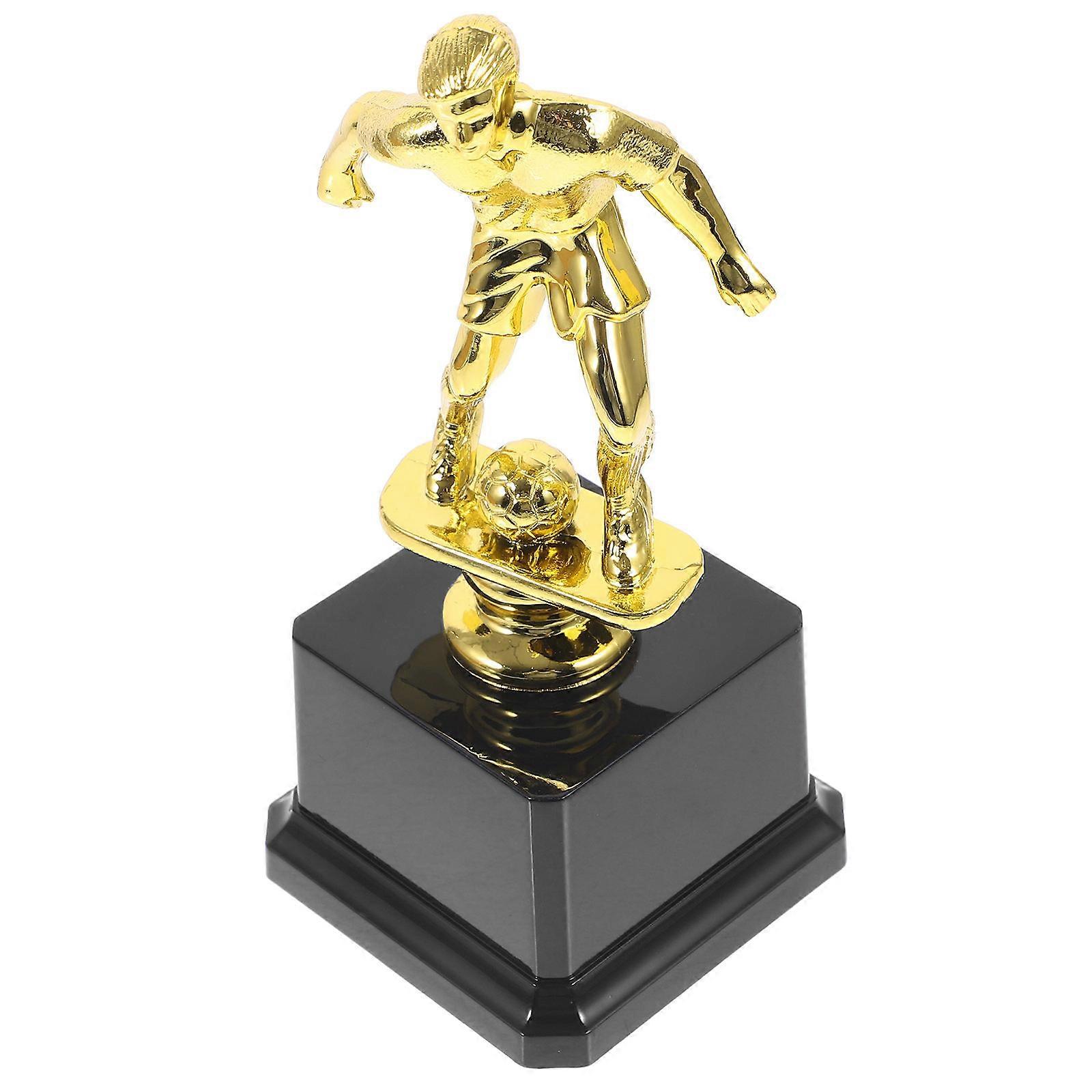 Soccer Championship Trophy Workmanship Bright Color Surface Athletes 1Pcs