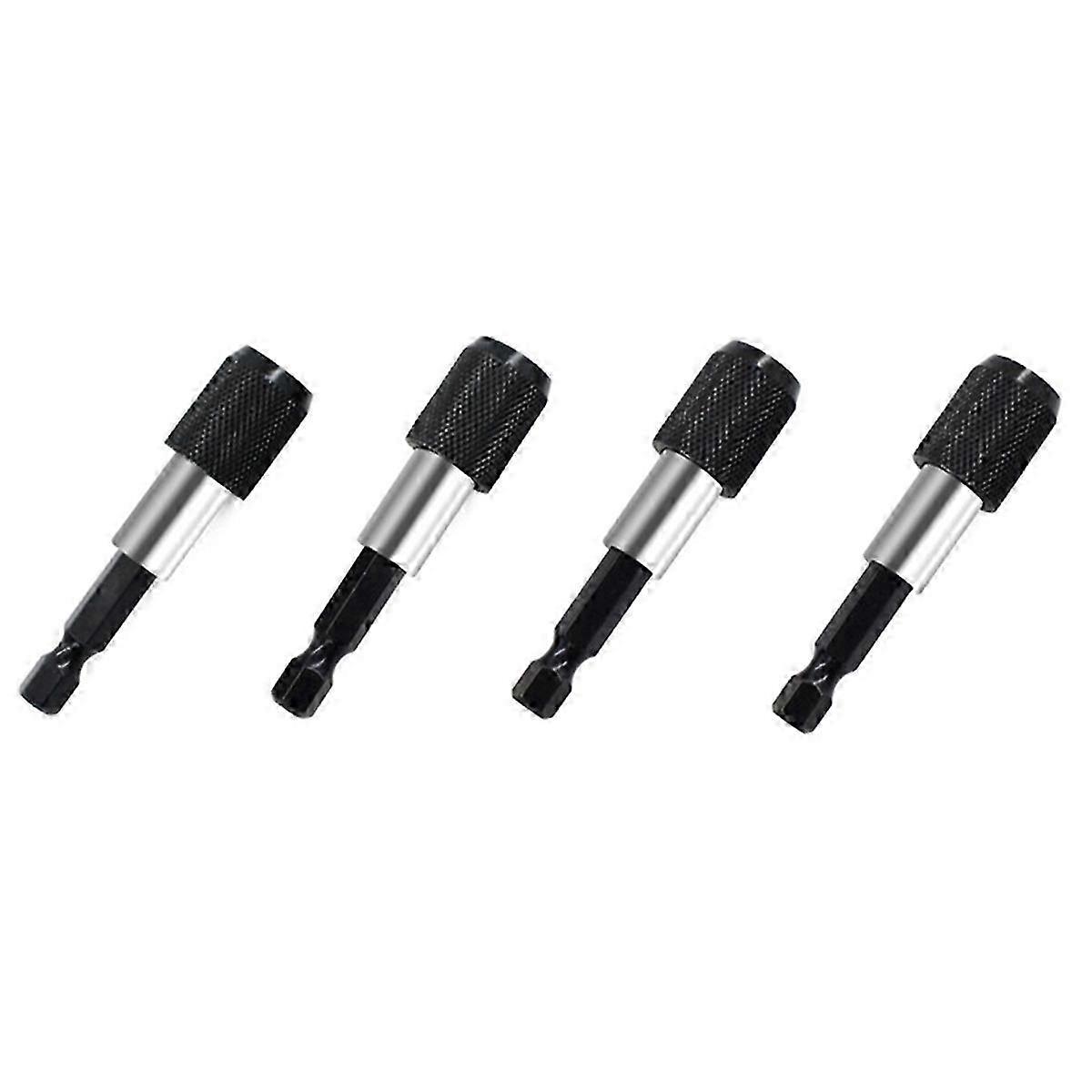 Set of 4 Hexagon Handle Quick Release Rods - 6.35mm Replacement Parts for Easy Tool Changeovers