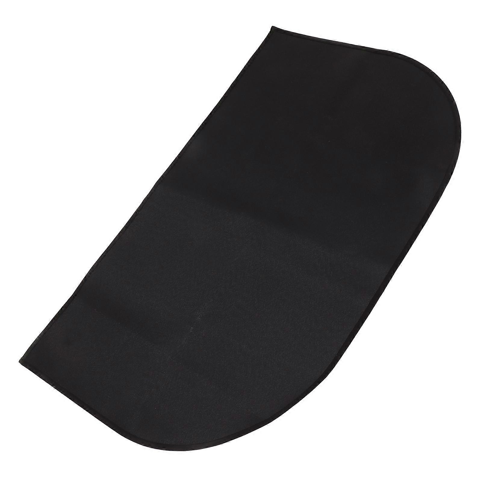 Half Round Fire Retardant Rugs Fiberglass Double Layer Prevent Slip Floor Protection Fireproof Carpet 19.7 X 39.4in 