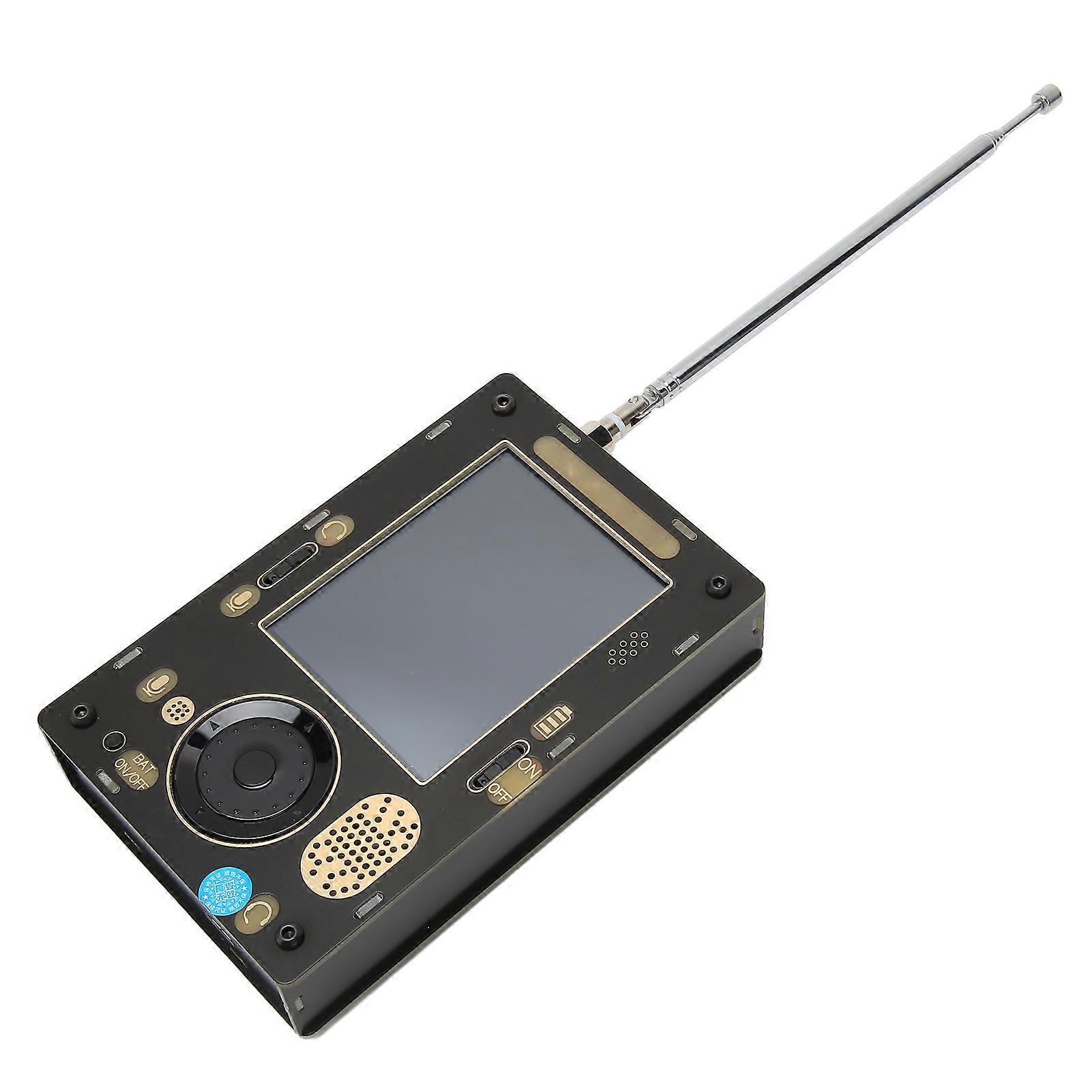 Software Defined Radio Kit 3.2 Inch 240x320 LCD Display SDR Radio Assembled with 2.4G 5G 5.8G Antenna 