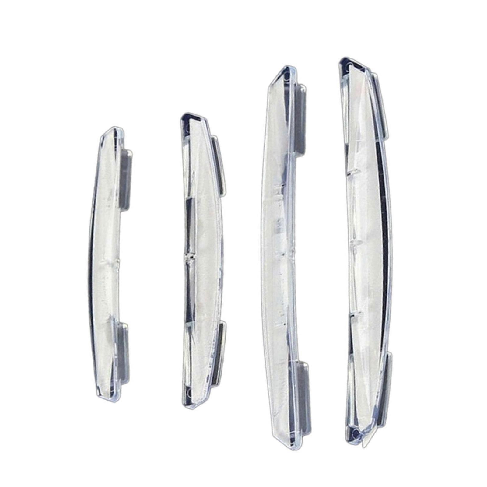 4pcs/set Car Door Edge Guard Scratch Protector Not Collision Rubber Strips Car Door Protective Strips Simple Install Multicolor