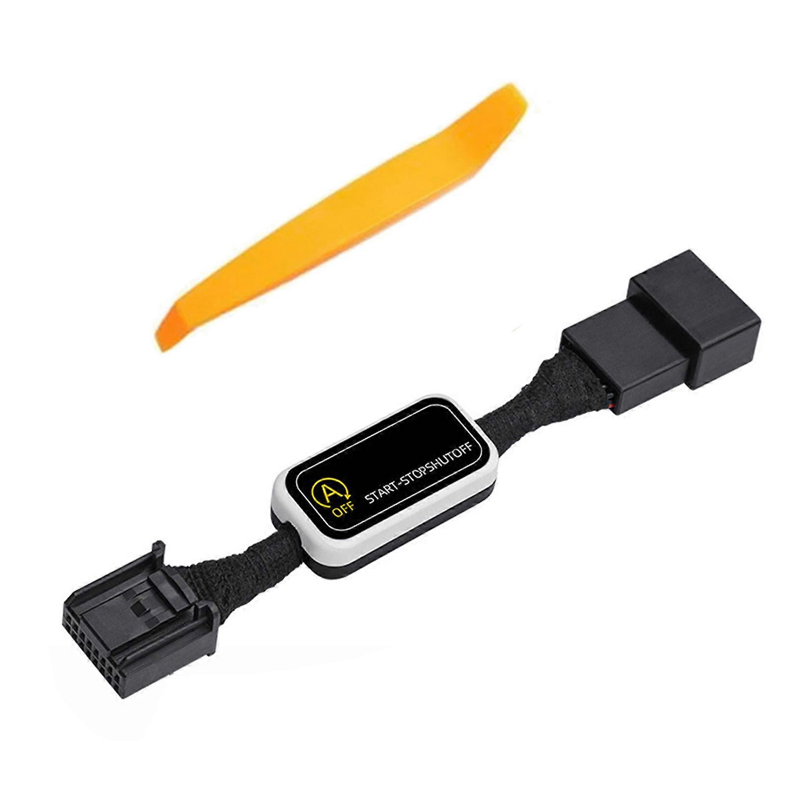 Automatic Start Stop Deactivation Module Fuel Saving Canceller Control Sensor Plugs for Car Fuel Efficiency Enhancement Multicolor