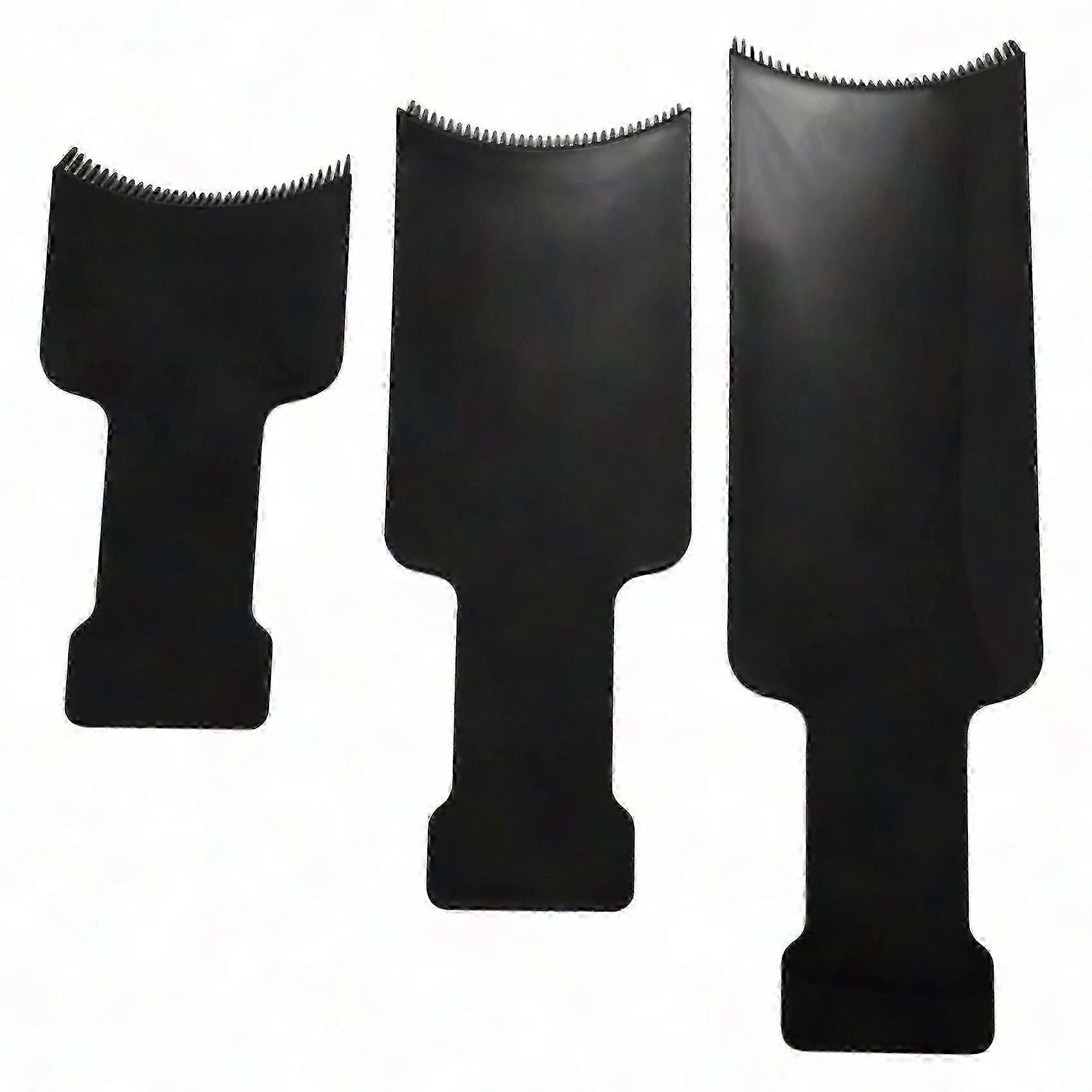 3Pcs Hair Paddle Comb Set for Coloring and DIY