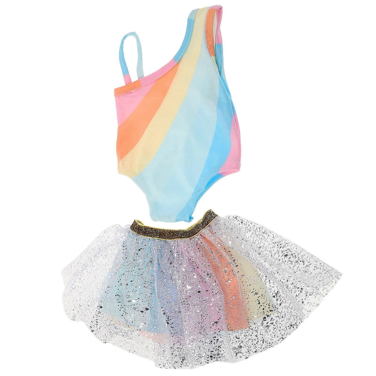 Glitter Ballet Dress for 18 Inch Soft Fabric with Good Fit for Various Occasions