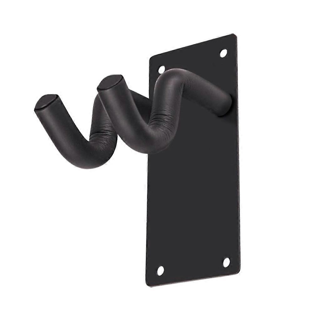 Musical Instruments Wall Mount Hook – Sturdy Black Support for Guitar, Ukulele, and Violin – Home Organization Solution