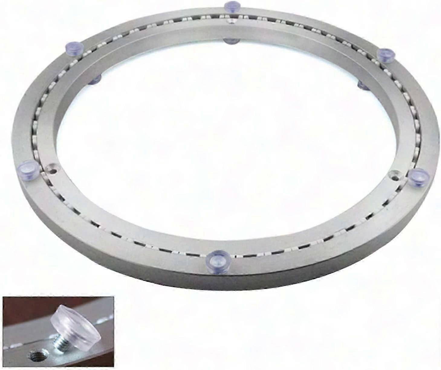 Ağır Hizmet için Döner Tabanlı 360 Döner Metal Döner Tabla Rulman - 35cm Tek Sıralı Bilyalı Rulmanlar