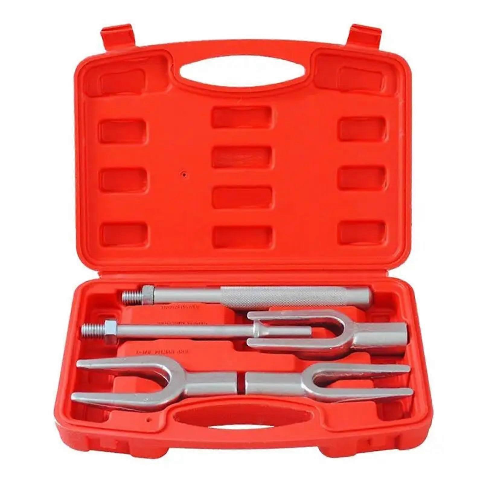 Ball Joint Separator 5X Tie Rod Removal Tool Set Truck Maintenance Automotive Tool with Case for Removing Ball Joints