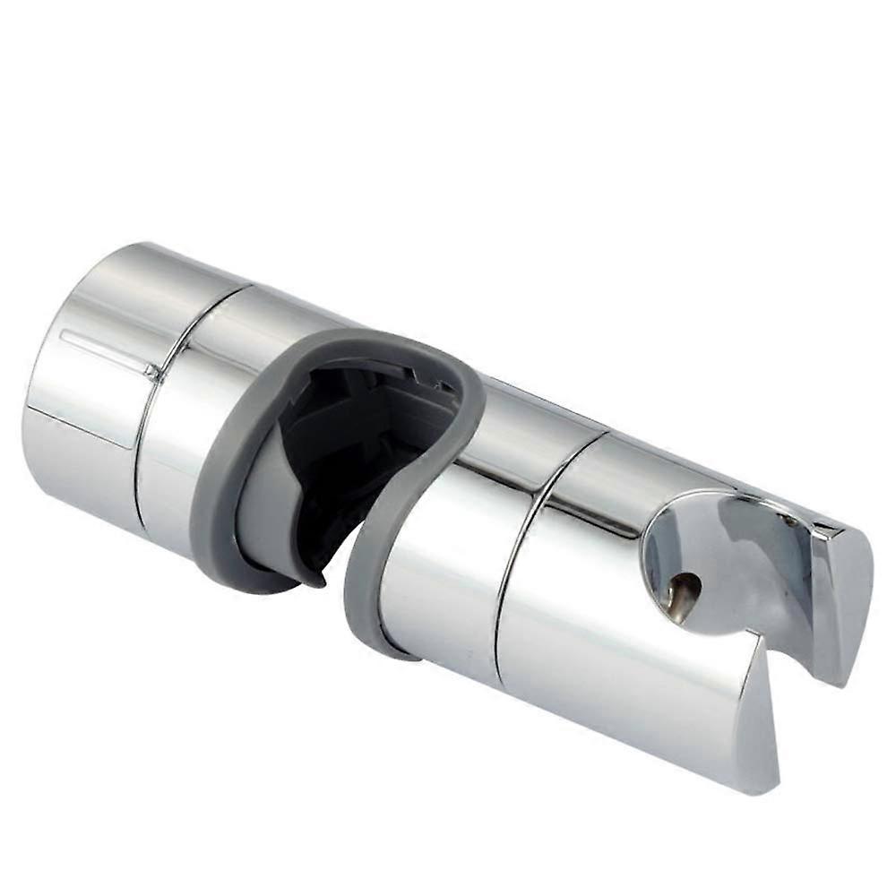 Adjustable handheld shower holder for sliding rod, 18–25 mm diameter, polished chrome, replacement handheld shower holder