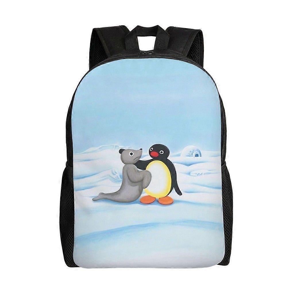 بينغو حقيبة ظهر متعددة الاستخدامات قابلة للغسل على غرار كاجوال حقيبة ظهر طالب المدرسة عصرية حقيبة كمبيوتر من قماش أكسفورد للجنسين-hjka3107