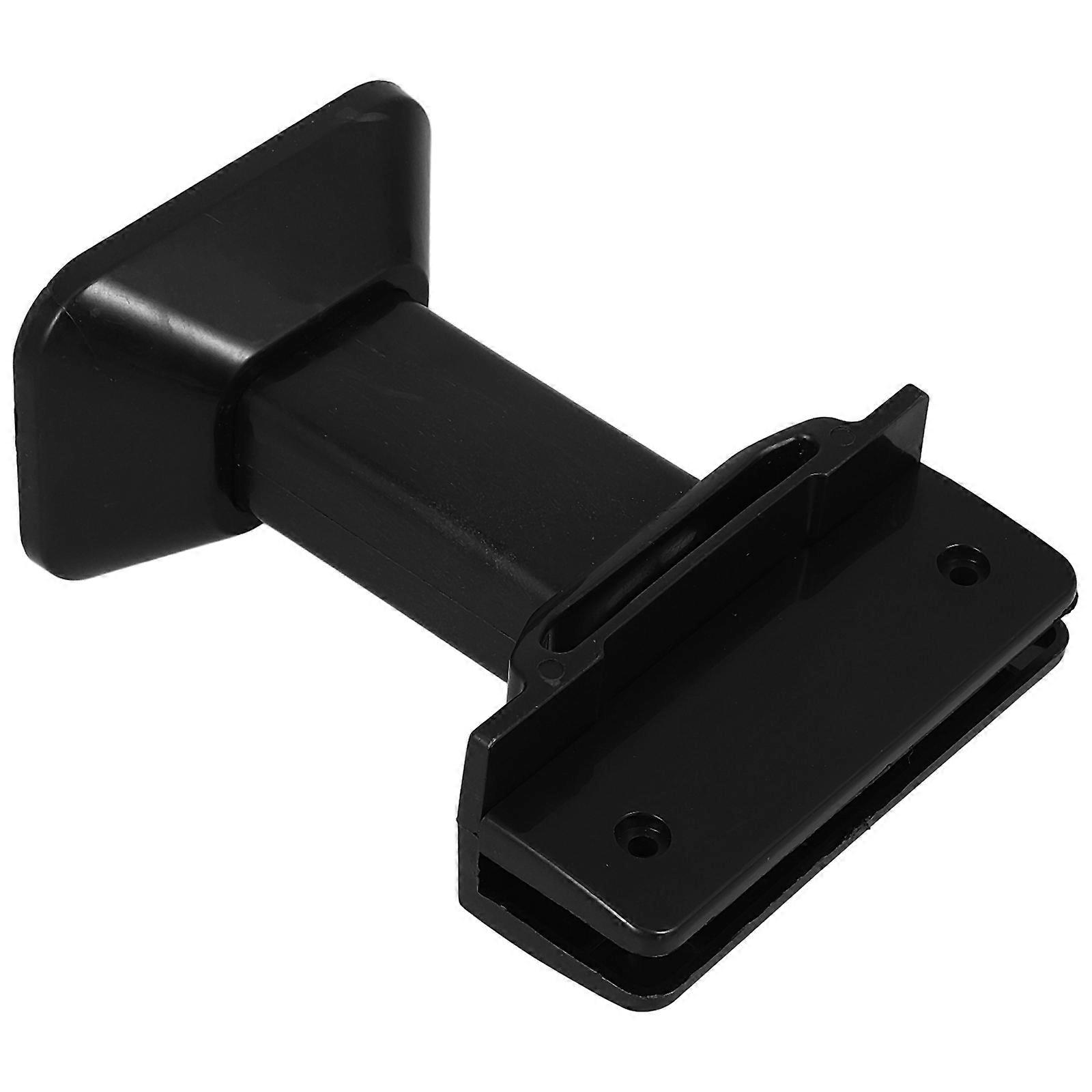 Durable Plastic Restroom Partition Support Foot Heavy Duty Fittings Bracket for Toilet Cubicles Adjustable Bathroom Hardware