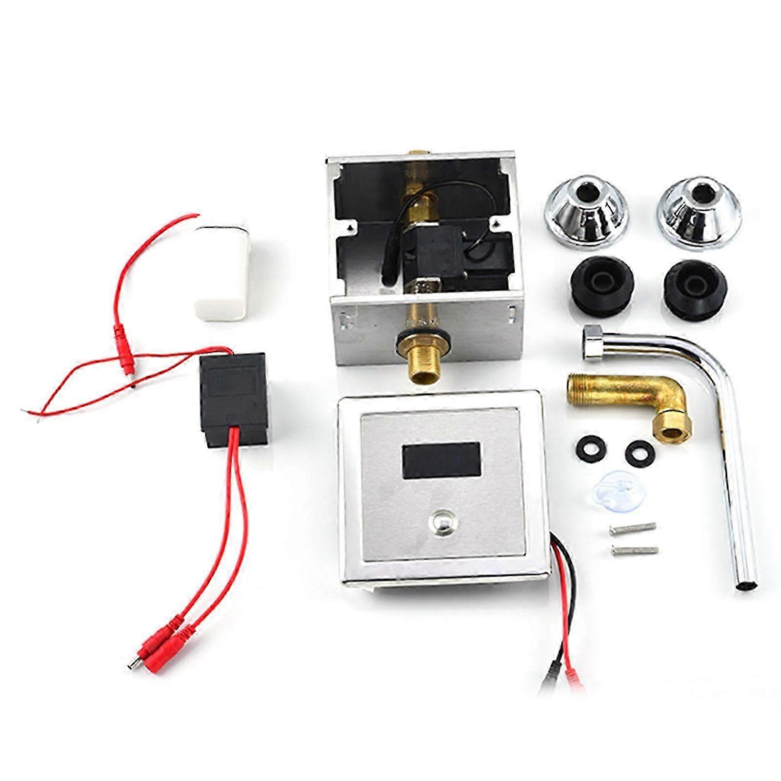 Urinal Toilet Urinal Flush Valves Kit Compact Concealed Design for Bathroom