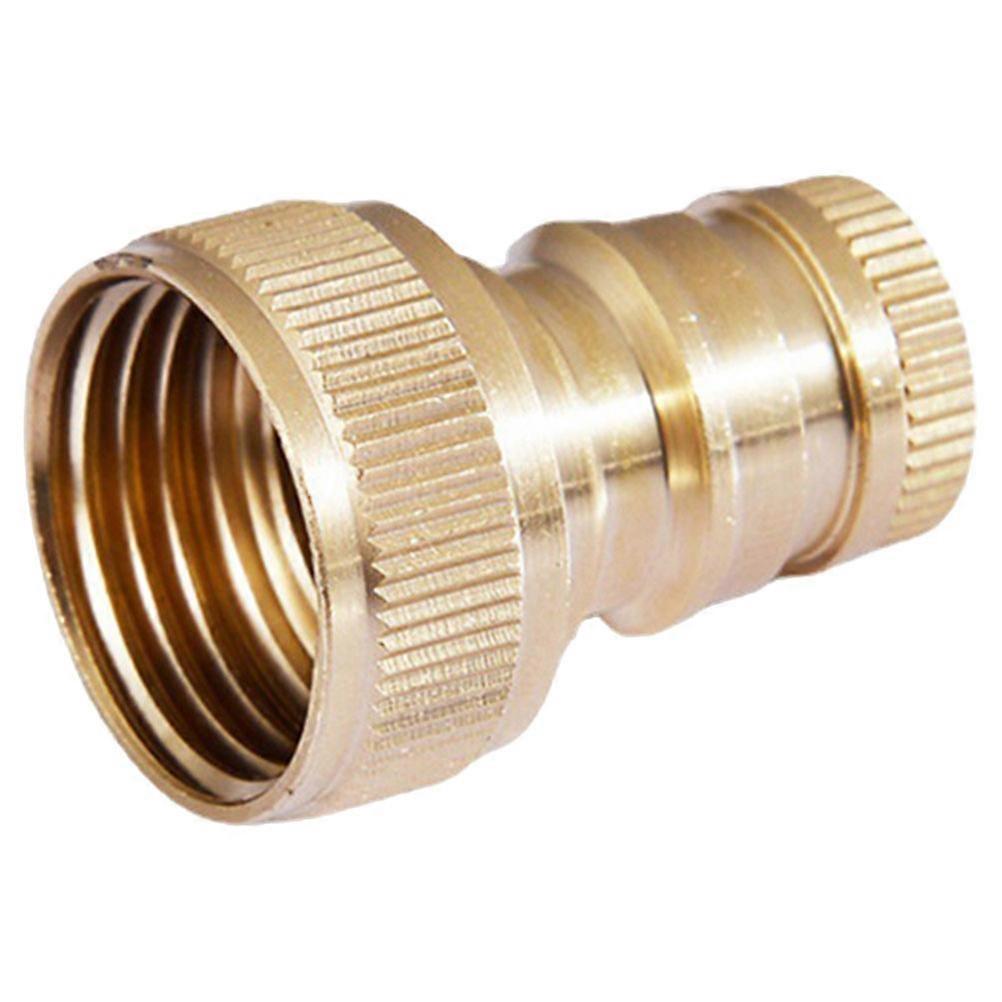 Quick Connector Hose Adapter Replacement Hose Connector Home Use 1/2 Inch Copper Explosion Proof 1Pack