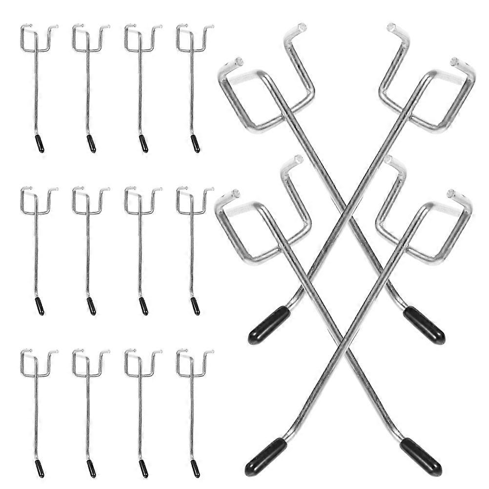 Heavy Duty Pegboard Hooks Peg Wall Hook Basements Storage Organization 25Sets
