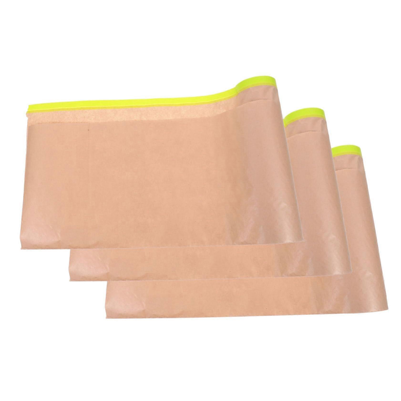 3 Rolls Cover Paper for Artists SemiTransparent Protective Paper for Masking Film Stencil Making Design Transfer for Cars and Motorcycles