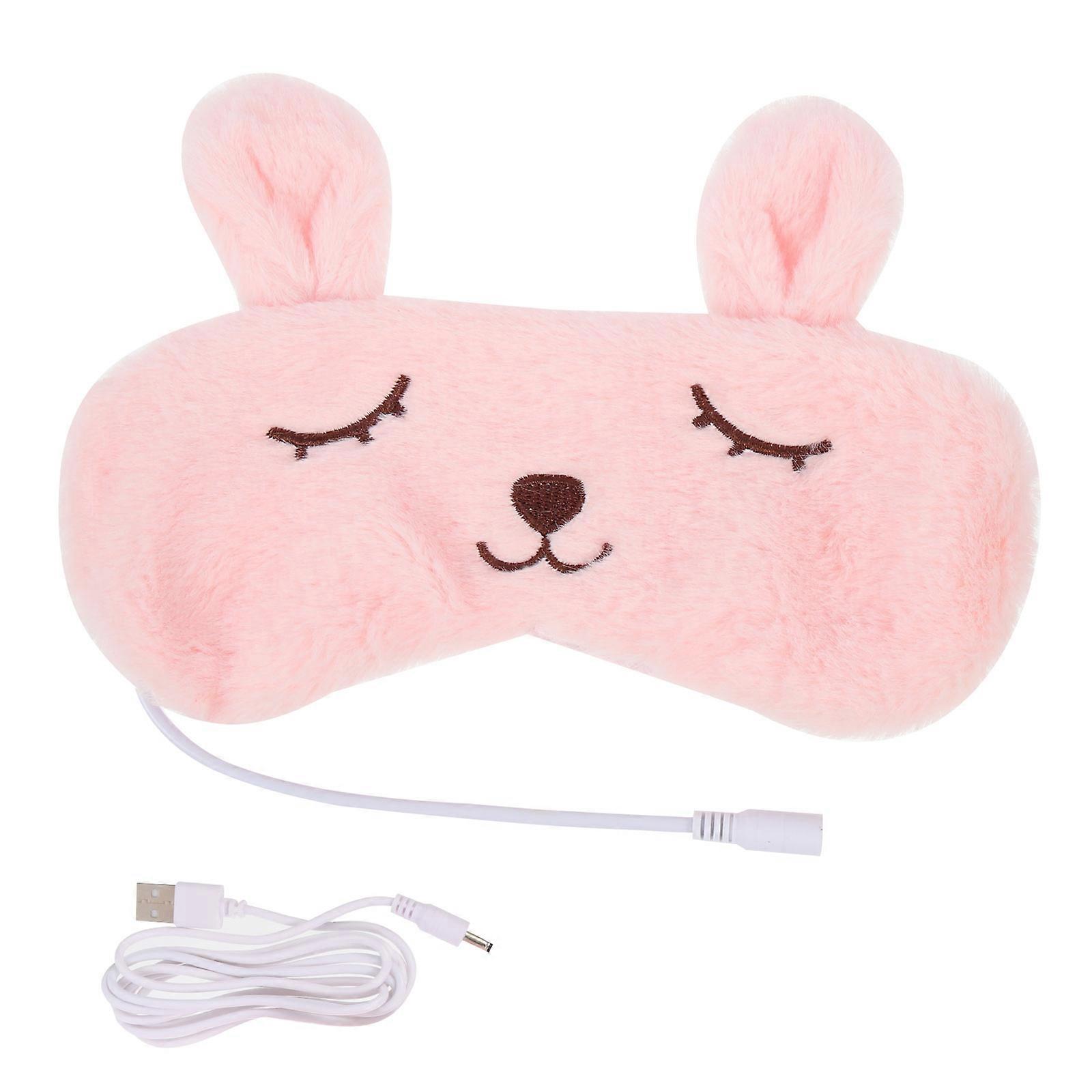 Sleeping Eye Cover Usb Eye Cover Circulation Improvement Dark Circle Reduction PP 20.5x10x0.8cm 1Pcs