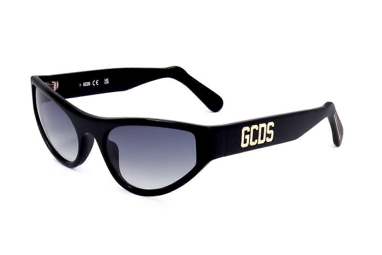 Sunglasses GCDS GD0024 01B SHINY BLACK 55/20/135 UNISEX