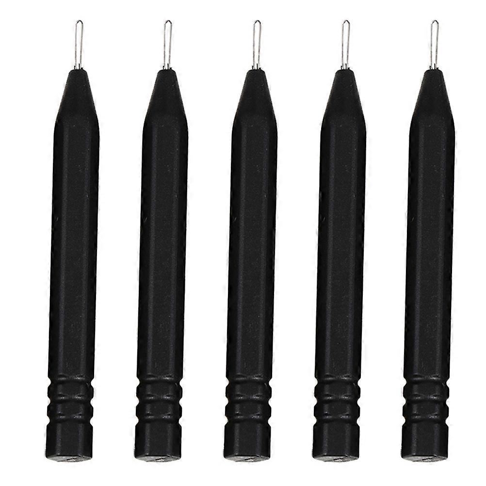 Hearing Aid Cleaning Tools 5 Pcs Practical ABS Brush Set Suitable For General Users And Earmold Cleaning With Compact Design