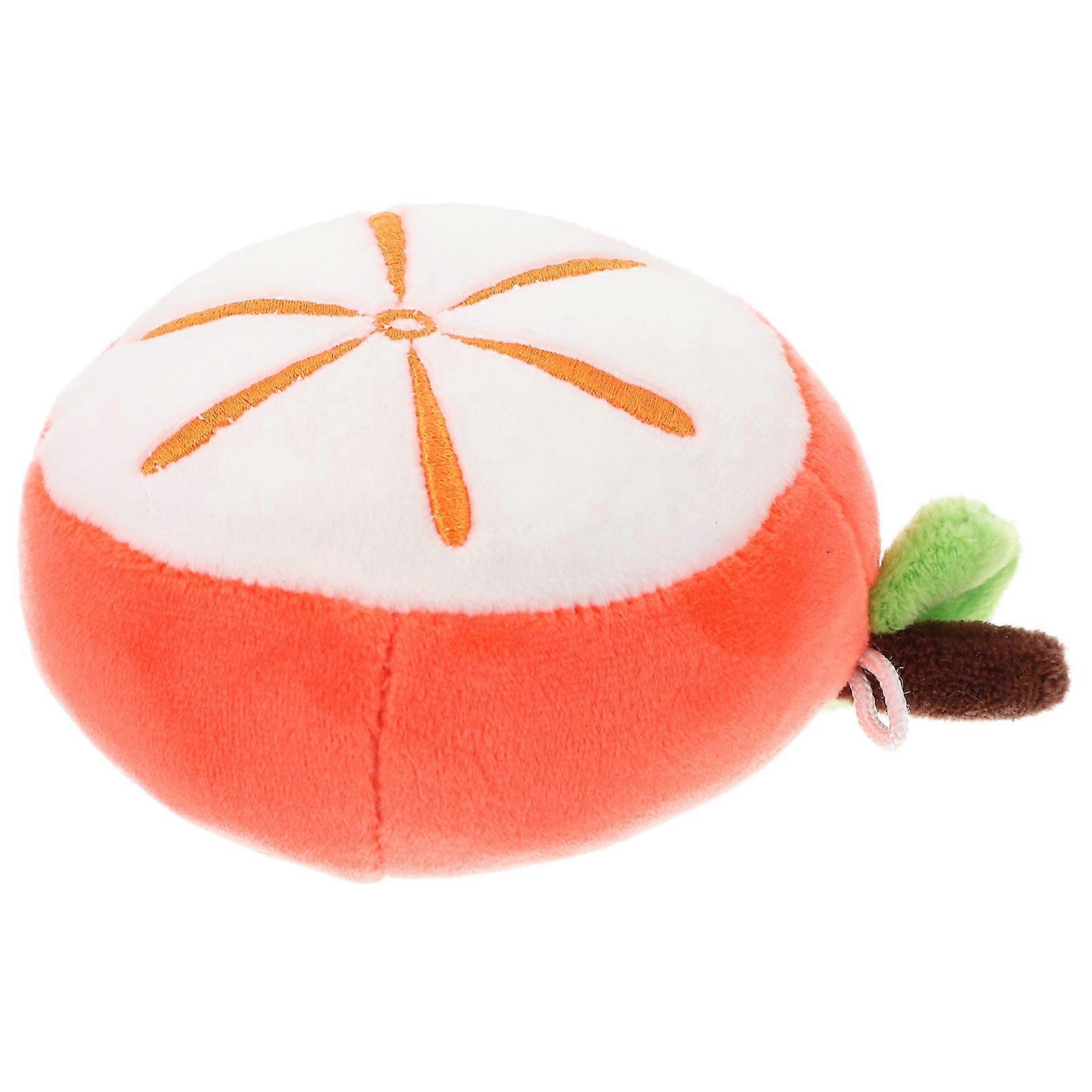 Fruit Shaped Pin Cushion for Sewing Needles – DIY Sewing Organizer, Cute Orange Design for Needle Storage and Decoration