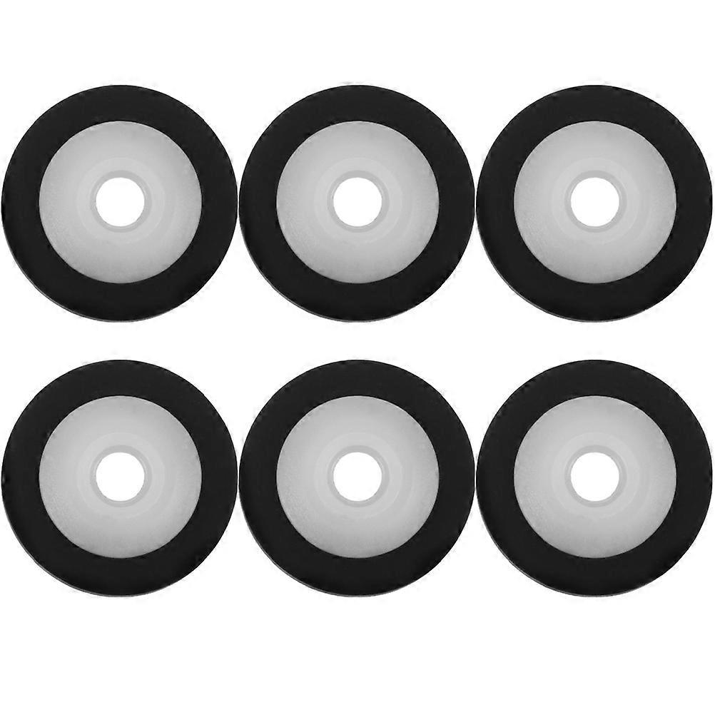 6pcs Pinch Roller Replacement for Video Machines & Radio Tapes – Durable, Lightweight, Wear Resistant Design for Reliable Signal Contact
