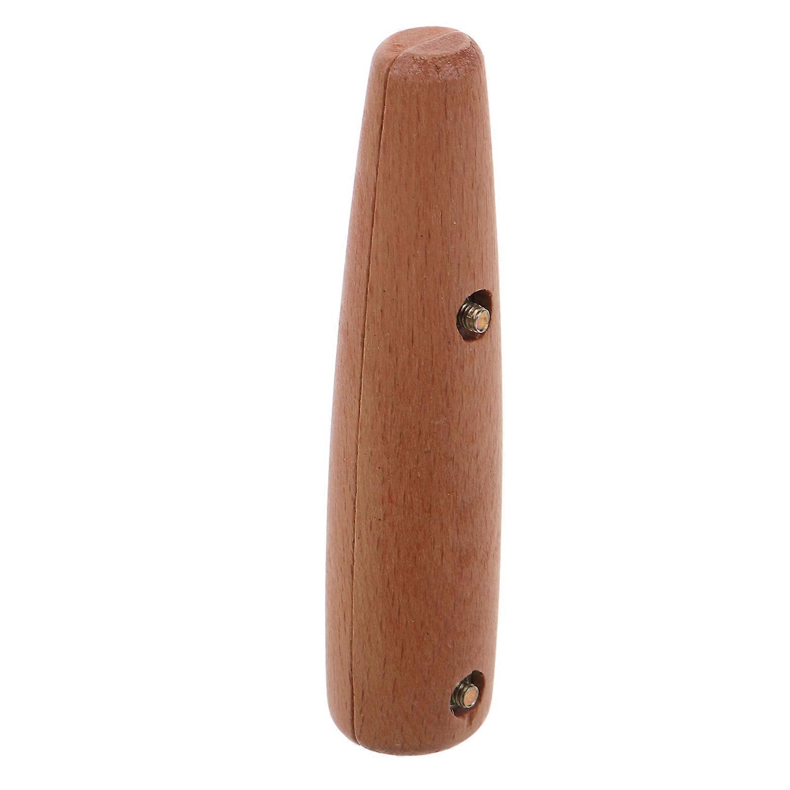 Wooden Spatula Handle Replacement for Kitchen Utensils with Strong Grip and Anti-Scalding Design