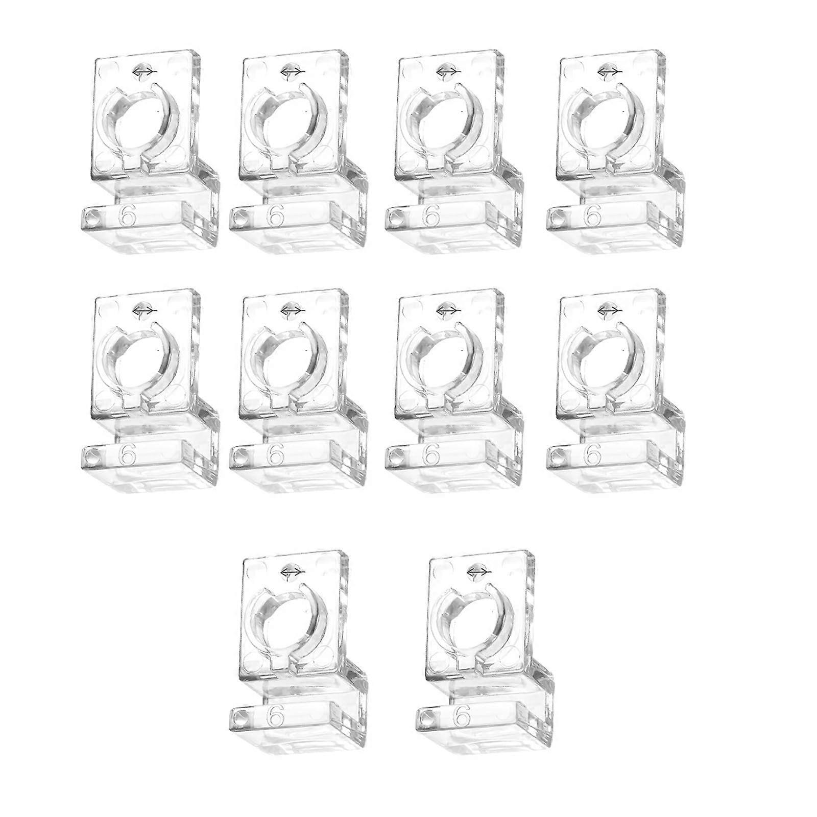 Aquarium Lid Holder Stand, Adjustable 10-Pack, Compatible with Various Aquariums, Durable Design for Secure Fit