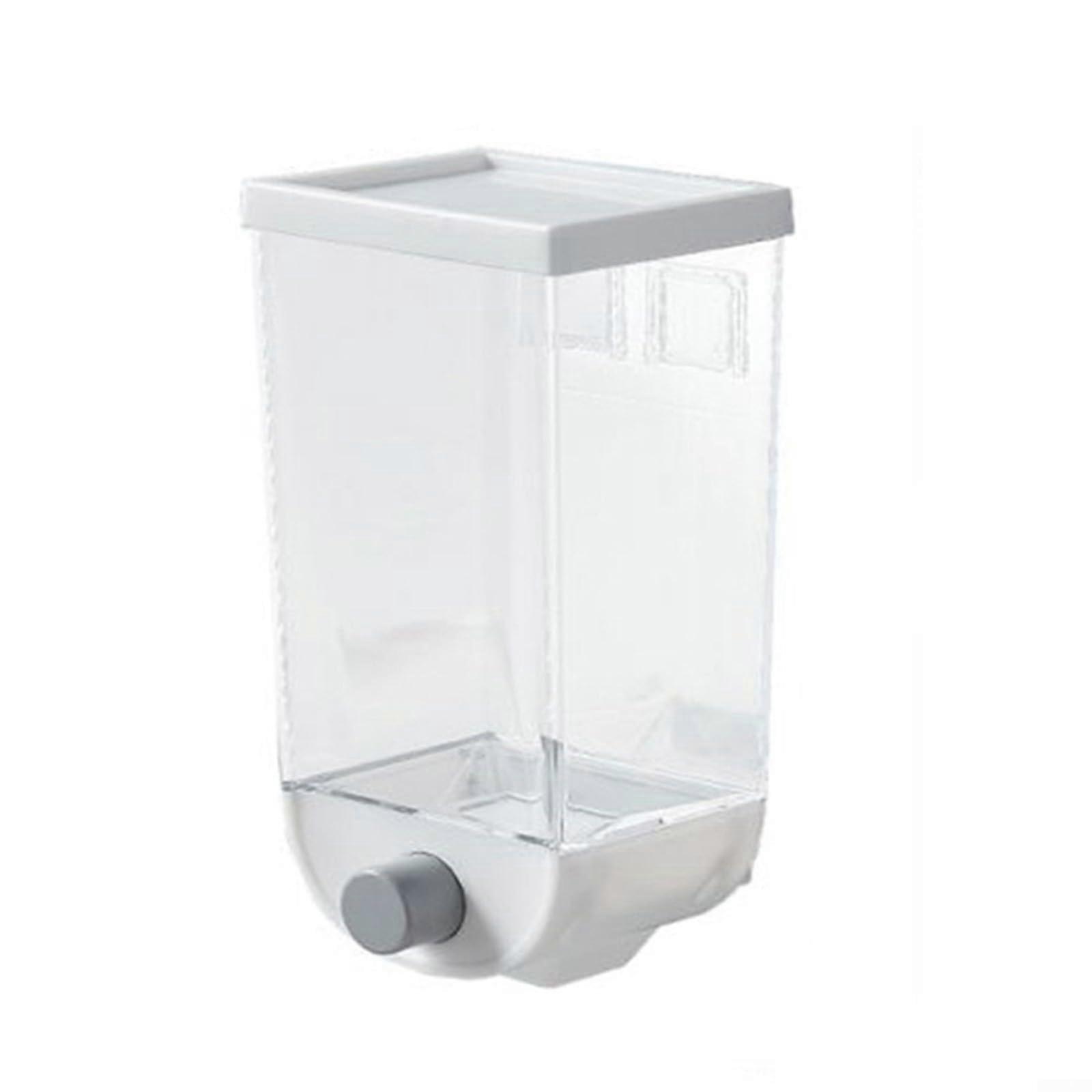 Slim and functional oatmeal dispenser with userfriendly features, designed for busy kitchens (1 L white) 1 L, White
