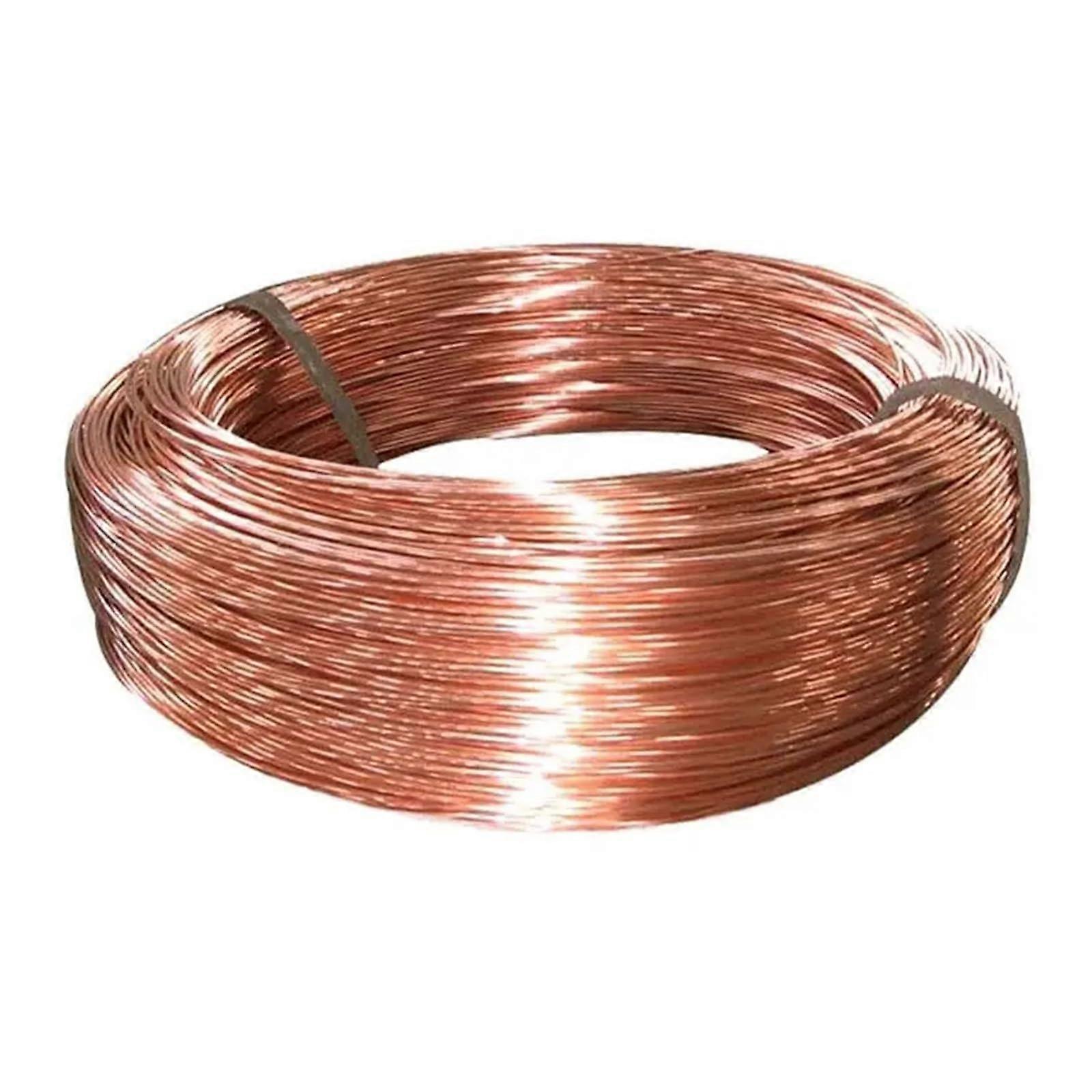 1 Meter Copper Wire 2.5mm T2 Red Copper 99.9% Pure Blank Wire for Electrical Applications