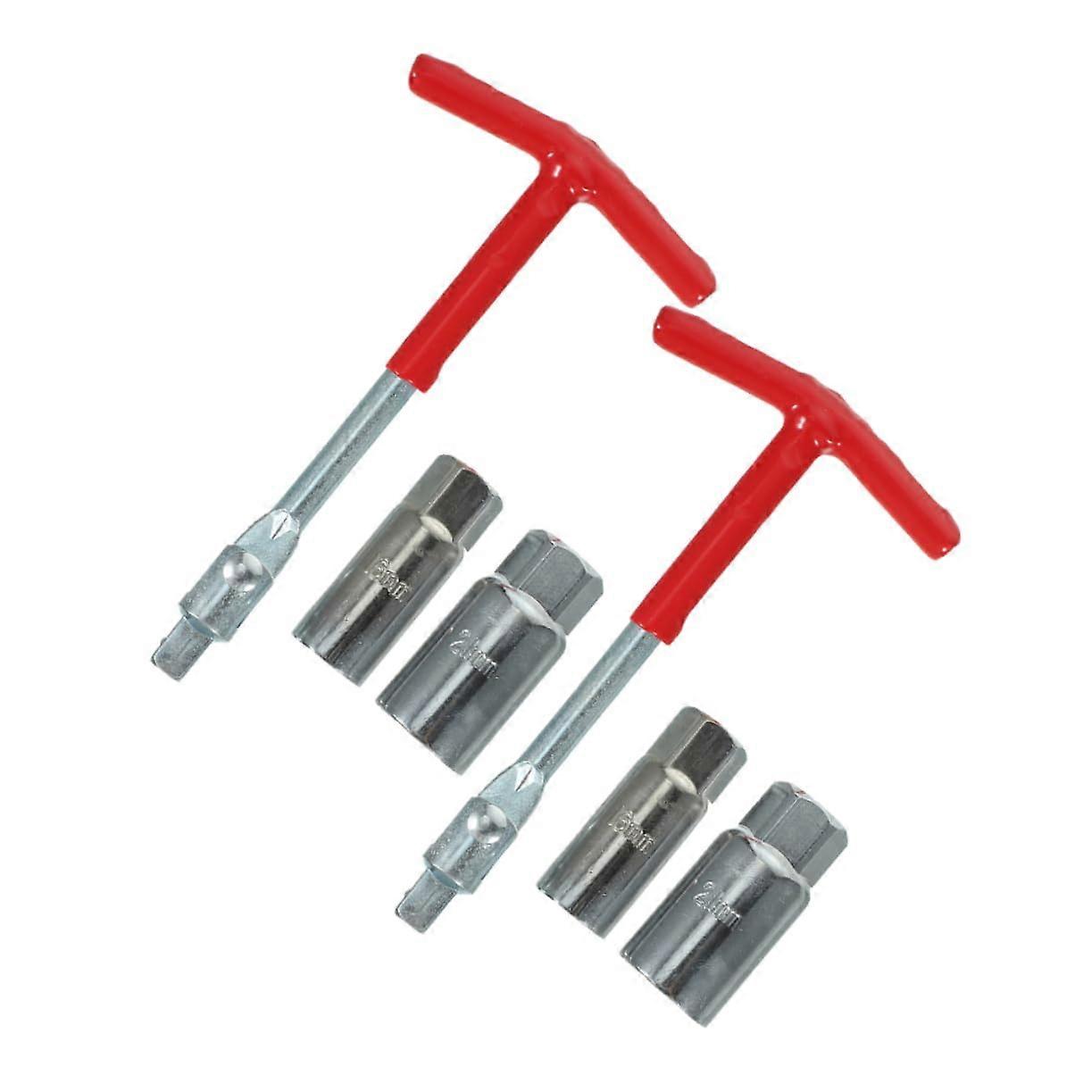 Spark Plug Socket 2-Pack Universal Key Driving Socket, Repair Spanner, Car Wrench, Spring Steel Automotive Accessories