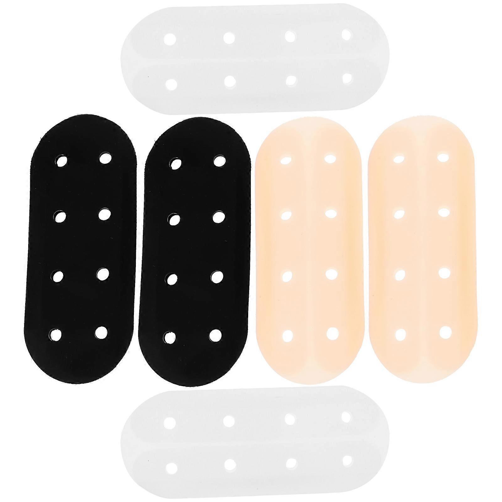 Invisible Design Silicone Shoulder Pads For Women Formal Occasions 9.50X4.60X0.20CM Mini Shape Comfort 3 Pairs