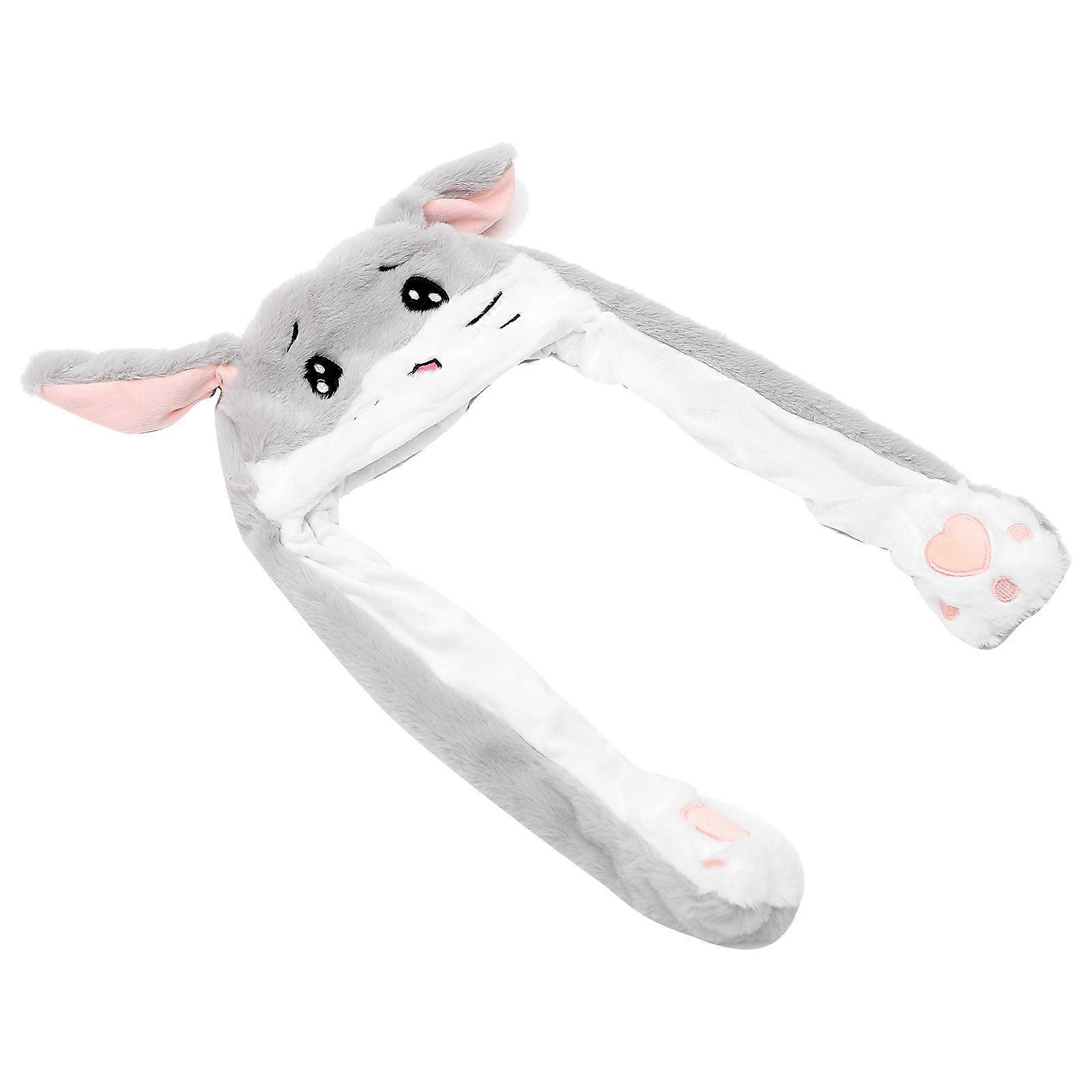 Hamster Inspired Hat with Animated Ears for Unique Style and Fun