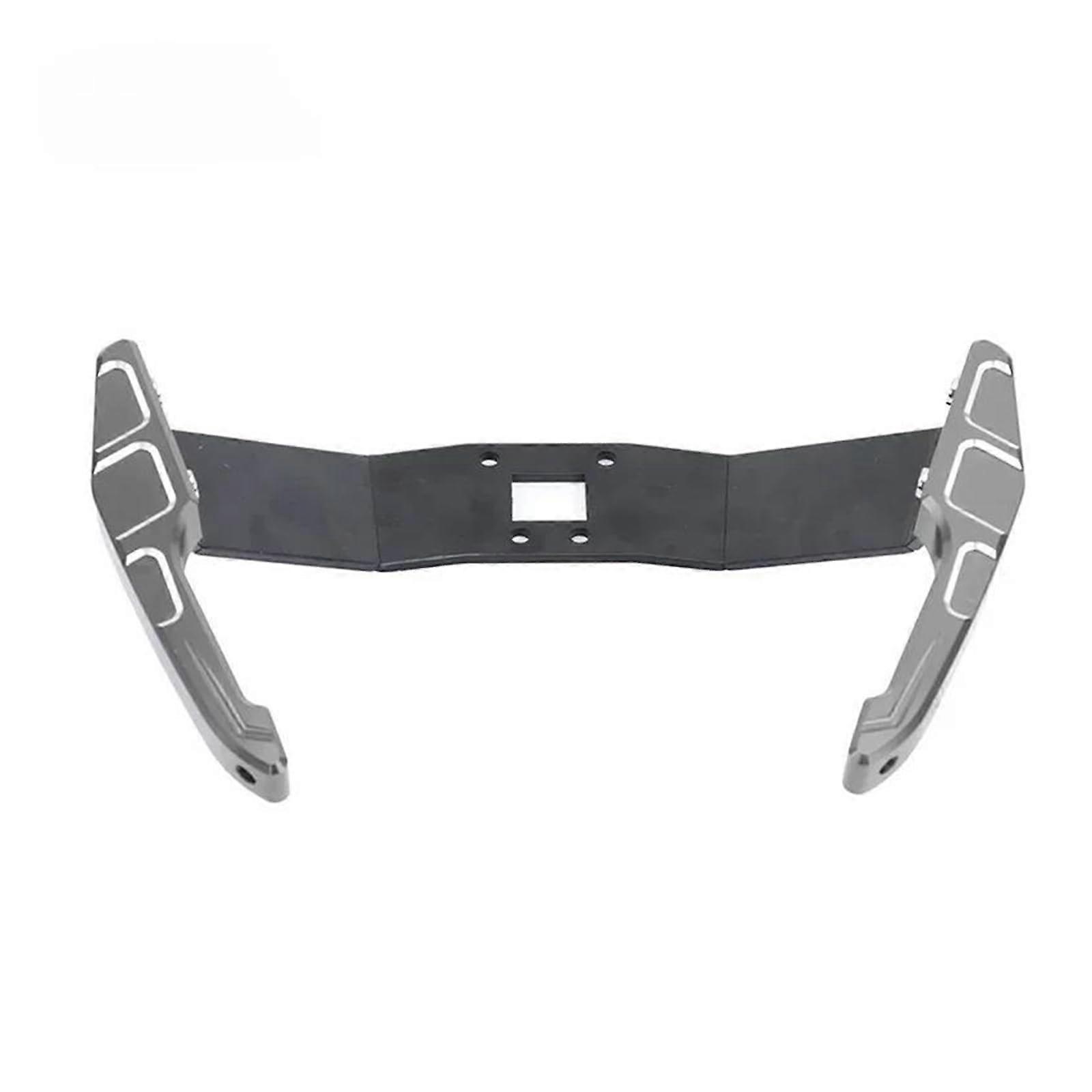 Thickened Rear Passenger Grip Handlebar Rear Armrest Double Color Grey for Ninja 400 Z400 2018-2024 Motorcycle