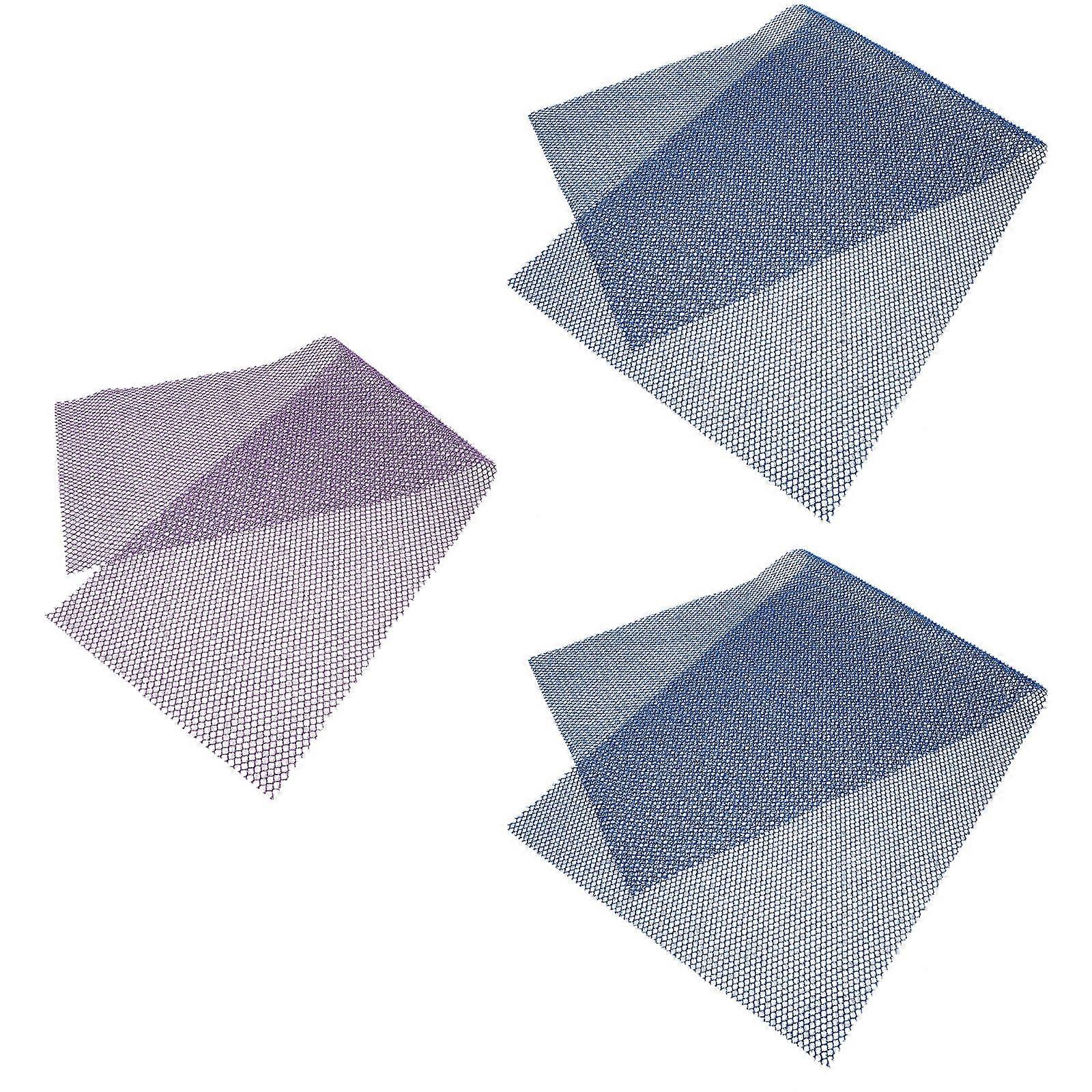 Shower Scrubber For Body 3Pcs Exfoliating Body Towel With Long Straps Assorted Color For Adult Use
