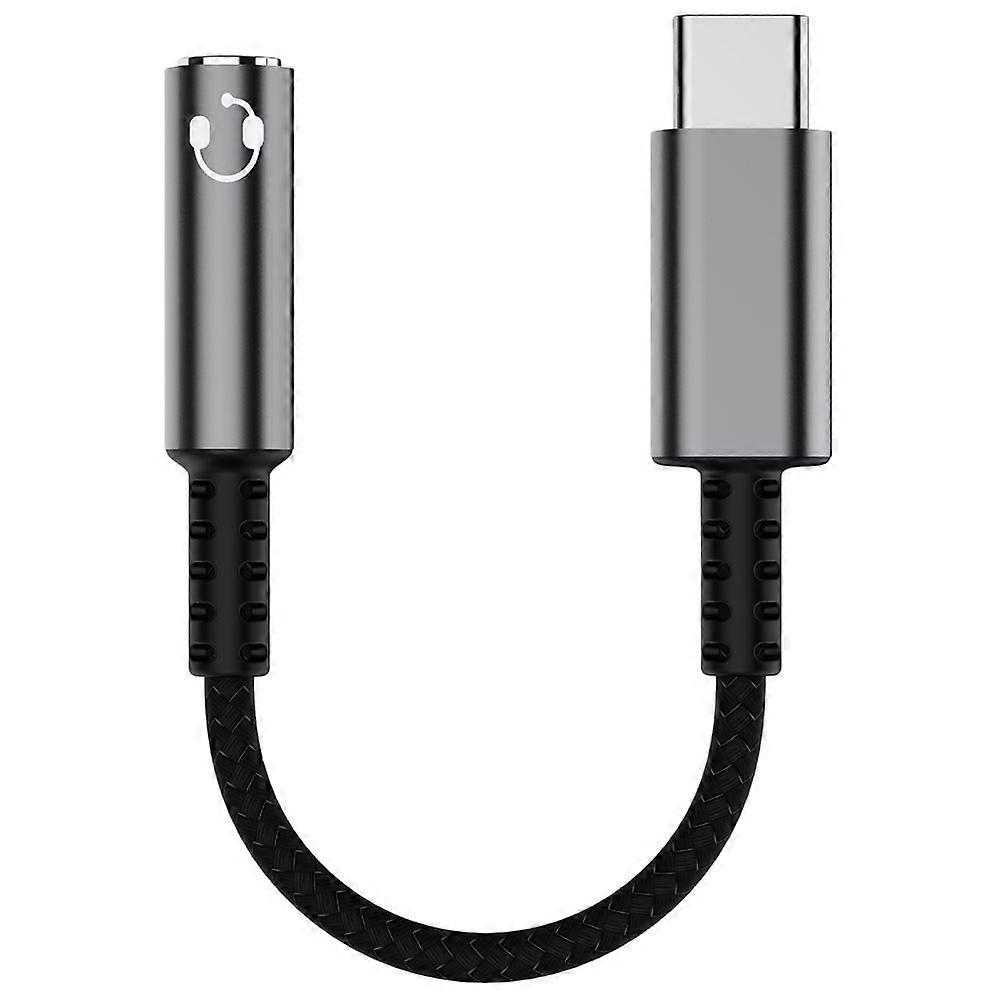 USB C to Headphone Adapter with Durable Design for Tablets and Smartphones, Audio Converter for Sound
