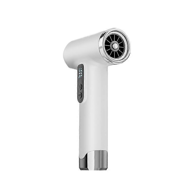Compact new wireless hair dryer for home use dormitory blue light lazy student