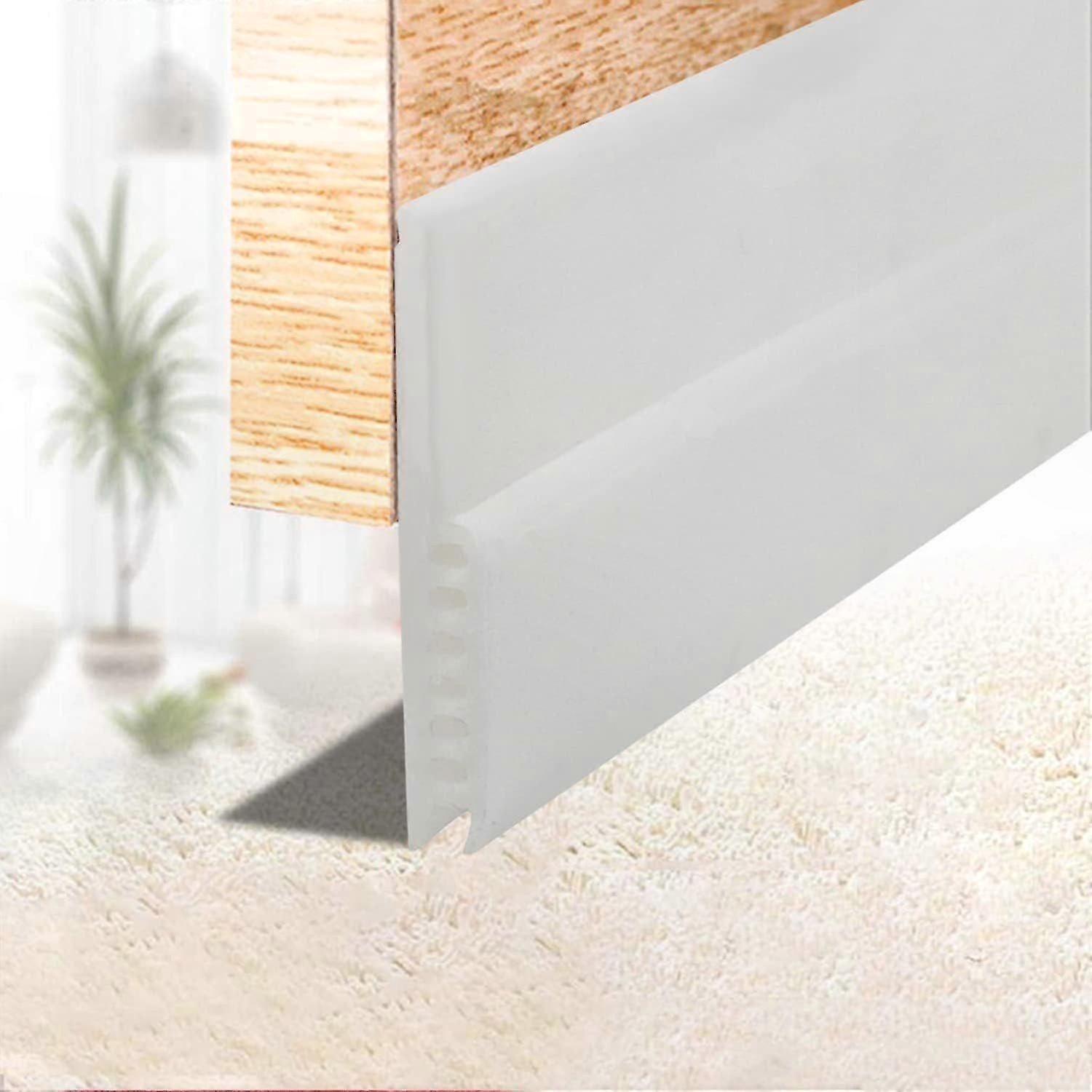 3-Piece Door Seal Strip for Insulation and Protection, Self-Adhesive Weatherproofing Solution
