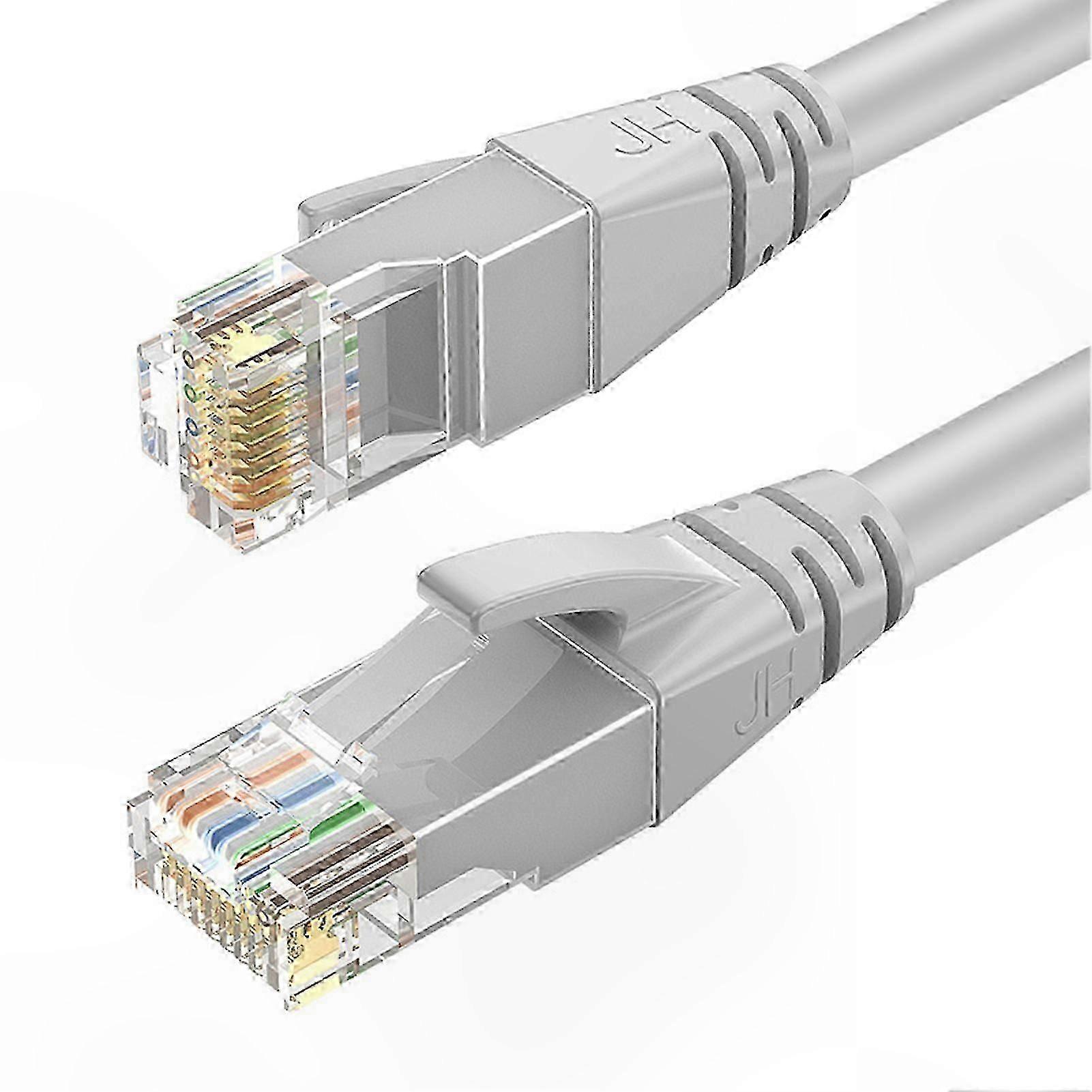 Flame Retardant CAT6 Ethernet Cable for High-Speed Networking, 1000Mbps RJ45 Patch Cord Compatible with Routers and LAN Devices