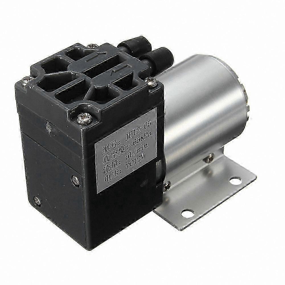 DC 12V Mini Vacuum Pump for Gas Sampling, 65-120kPa Negative Pressure Suction with Holder