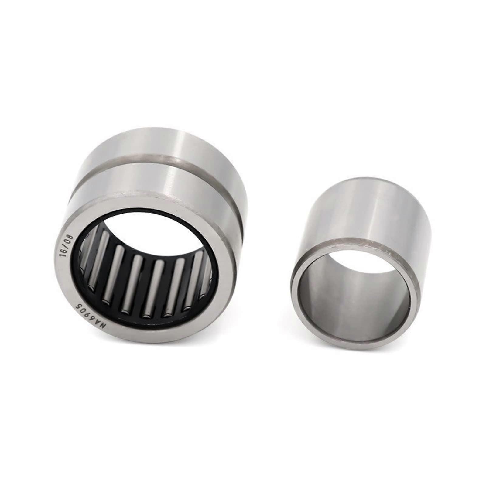 NA6907 Needle Roller Bearing 2pcs with Flanges and Inner Ring 35 x 55 x 36 mm for High Load Applications