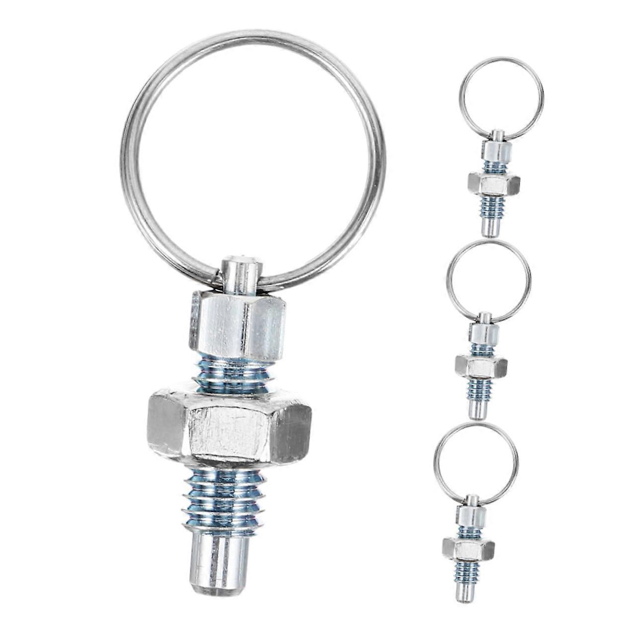 Pack of 4 Piston Pin, SpringLoaded Locking Pin, SpringLoaded Locking Pin, Electric Piston Push Pull, Spring Lock Pin